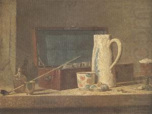 Jean Baptiste Simeon Chardin Smoking Kit with a Drinking Pot (mk05) china oil painting image